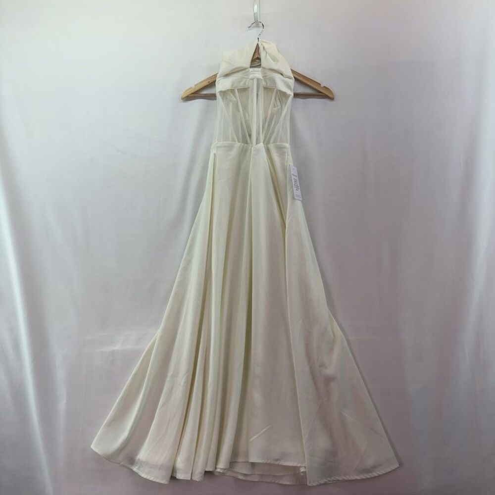 Alamour The Label White Rossana Midi Dress